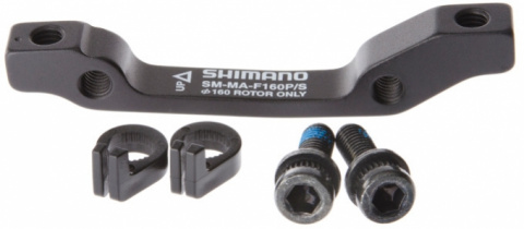 adaptér kotoučové brzdy Shimano přední 160mm standard original baleni