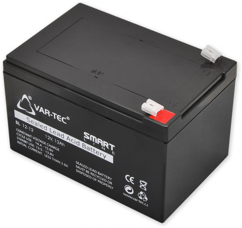 Smart Line 12V/12Ah - akumulátor SL12-12, životnost 3-5 let