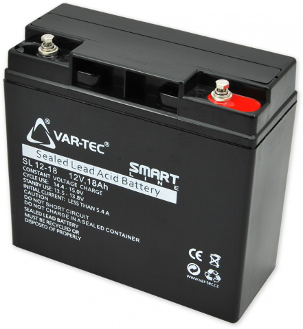 Smart Line 12V/18Ah - akumulátor SL12-18, životnost 3-5 let