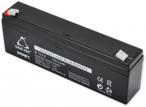 Smart Line 12V/2,3Ah - akumulátor SL12-2,3, životnost 3-5 let
