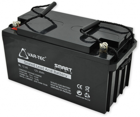 Smart Line 12V/65Ah - akumulátor SL12-65, životnost 3-5 let