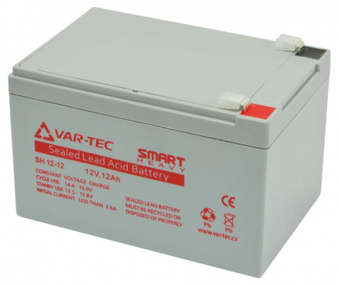 Smart Heavy 12V/12Ah - akumulátor SH12-12, životnost 6-10 let