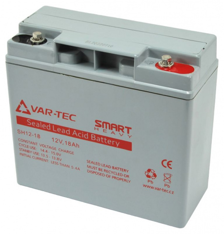 Smart Heavy 12V/18Ah - akumulátor SH12-18, životnost 6-10 let