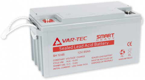 Smart Heavy 12V/65Ah - akumulátor SH12-65, životnost 6-10 let