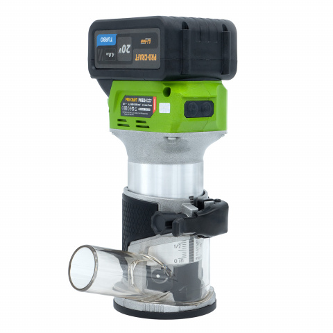 Aku frézka horní Procraft POB24 (bez baterie a nabíječky) | POB24bb