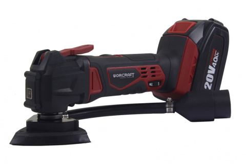 Aku multifunkční bruska 20V Worcraft CMT-S20Li bez baterie a nabíječky
