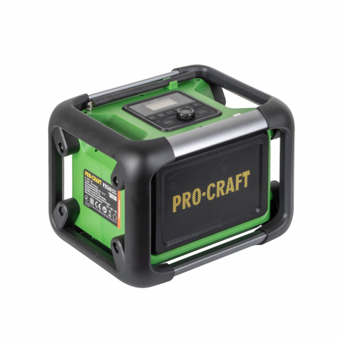Aku rádio Procraft PJS20 DAB+, FM, Bluetooth 5.3, 80W (bez baterie a nabíječky) | PJS20bb