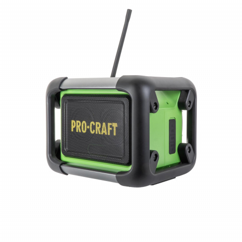 Aku rádio Procraft PJS20 DAB+, FM, Bluetooth 5.3, 80W (bez baterie a nabíječky) | PJS20bb