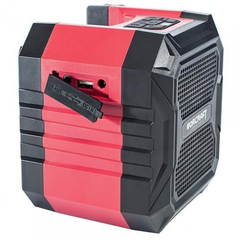 Aku reproduktor Worcraft CBTS-S20Li, 20V, Bluetooth, AUX, 1x USB (bez baterie a nabíječky)