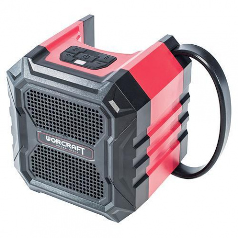Aku reproduktor Worcraft CBTS-S20Li, 20V, Bluetooth, AUX, 1x USB (bez baterie a nabíječky)