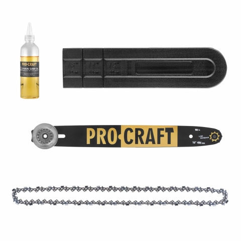 Aku řetězová pila Procraft PCA42/2 (bez baterie a nabíječky) | PCA42/2
