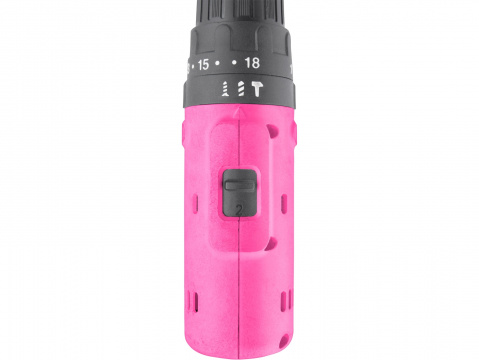 Aku šroubovák s příklepem růžový Lady 12 V / 2000 mAh  Li-On Extol 402403