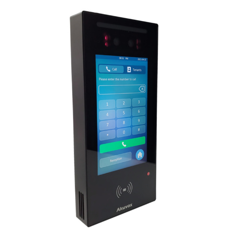 Akuvox A05C - přístupový terminál FaceID, NFC, BT a QR code