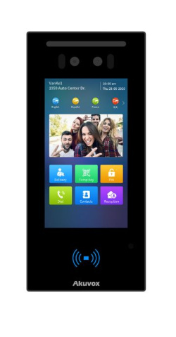Akuvox E16C Smart Video Intercom s FaceID a čtečkou karet