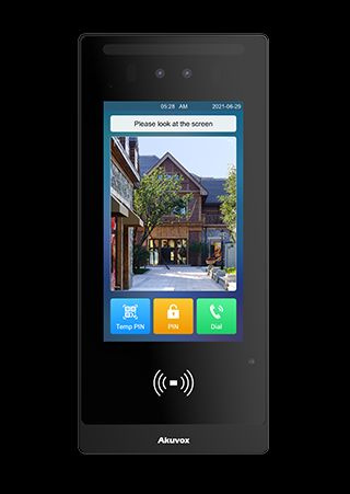Akuvox E18C Smart Video Intercom s FaceID a čtečkou karet