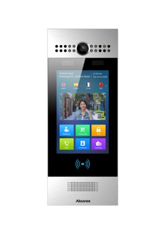 Akuvox R29C Android Smart Video Intercom s FaceID a duální kamerou stříbrná/černá
