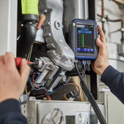 Analyzátor spalin Wöhler A 450 HCO (CO 25 000 ppm)