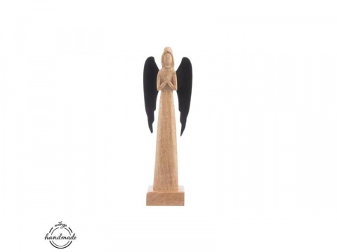 Anděl z mangového dřeva ORION 27cm