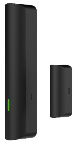 ARD333-W2(868S)-B - černá - černý AirShield bezdrátový magnetický detektor, 1 vstup,měření teploty