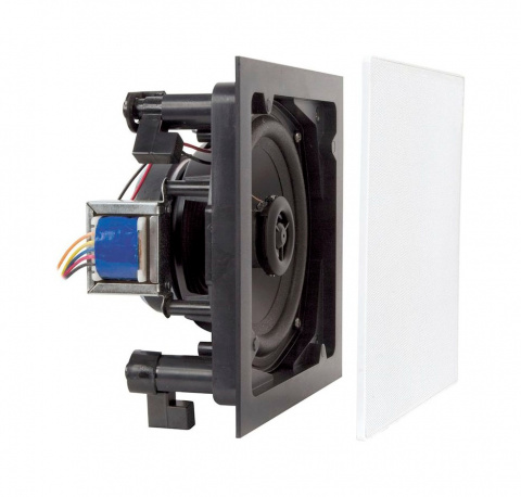 ARTSOUND FL101T - vestavný 100 V reproduktor, čtverec, bílý