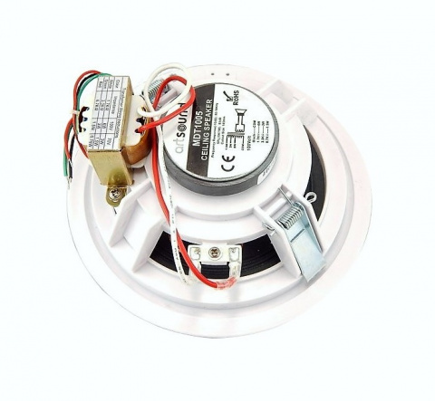 ARTSOUND MDT-1005 - Kulatý vestavný 100 V reproduktor, 1,5 / 3 / 6 W nebo 20 W / 8 Ω