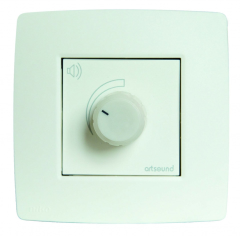 ARTSOUND N-VOLST-101 volume control stereo, bílý