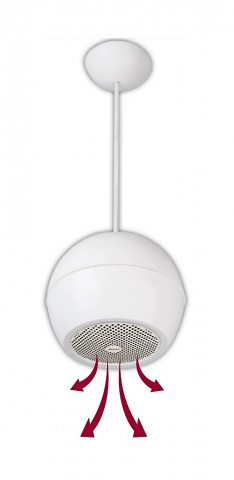 ARTSOUND OSP-16 - 100 V závěsný reproduktor, bílý