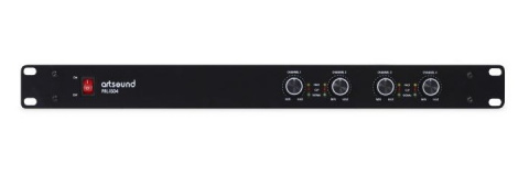 ARTSOUND PRL-1504 - výkonový zesilovač pro 4 zóny, 4 x 150 W