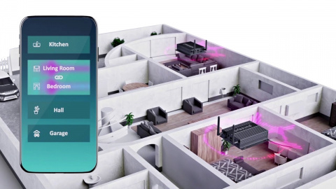 ARTSOUND SMART HYDE - Malý multiroom zesilovač 2 x 50 W, Tidal, Bluetooth, AirPlay, rádio