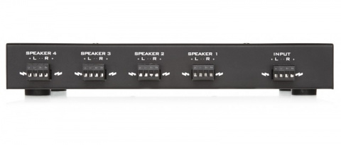 ARTSOUND SVC4.2 B - distributor signálu pro 4 zóny, černý