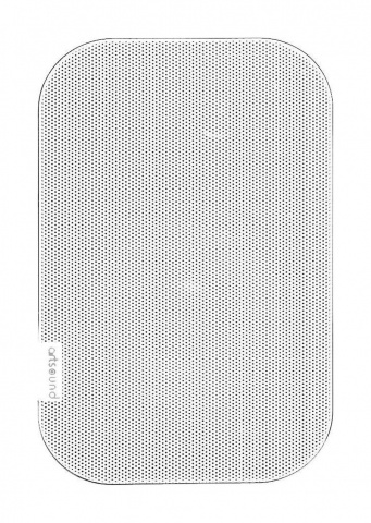 ARTSOUND UNI40T - nástěnný 100 V reproduktor, bílý