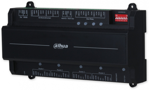 ASC2204B-S - řídící jednotka pro 4 dveře jednosměrně