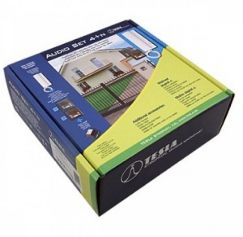 Audiosada Tesla stropkov KARAT 4+n pro 1 účastníka (antika stříbrná) - po doplnění 2.DT interkom