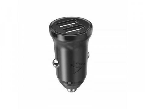 Autoadaptér USB iPEAX CL-02 Black