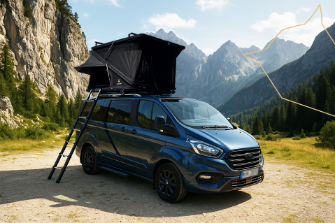 Autostan s nosičem na zavazadla Viking 21