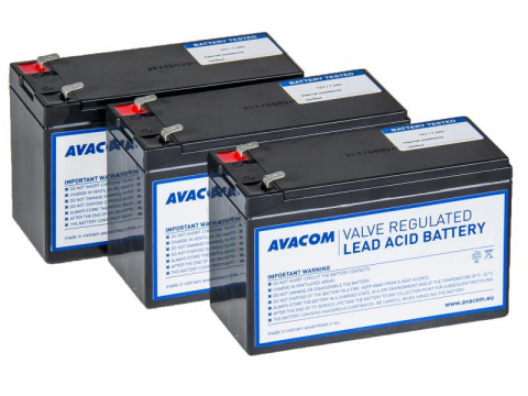 AVACOM AVA-RBP03-12072-KIT AEG, CyberPower, Eaton, Effekta, FSP Fortron, Legrand, nJoy, Phoenixtec, PowerWalker, Vertiv
