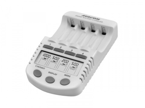 AVACOM JVL-505 Inteligentní nabíječka baterií (AA, AAA)