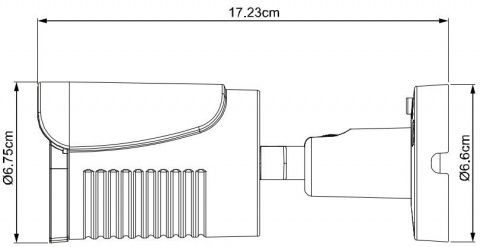 AVTECH DGC5105TS - 5MPX Bullet kamera