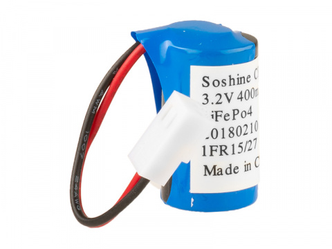 BAT-3V2-CR2 - LiFePo4 akumulátor, 3,2 V/0,4Ah CR2