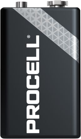 Baterie 9V, Duracell Procell - alkalická baterie, řada professional