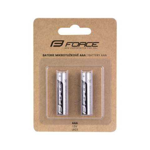 baterie AAA FORCE alkalicka 2ks