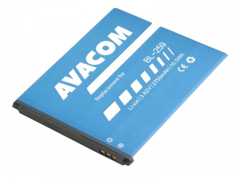 Baterie do mobilu Lenovo Vibe K5 Li-Ion 3,7V 2750mAh (náhrada BL259) - DOPRODEJ