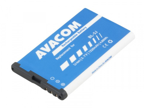 Baterie do mobilu Nokia 5230, 5800, X6 Li-Ion 3,7V 1320mAh (náhrada BL-5J)