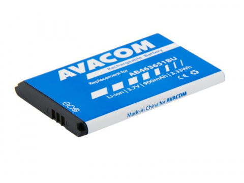 Baterie do mobilu Samsung B3410 Corby plus Li-Ion 3,7V 900mAh (náhrada AB463651BU)