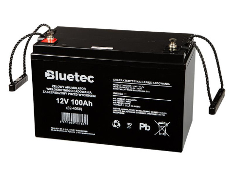 Baterie gelová 12V 100Ah BLUETEC 82-405