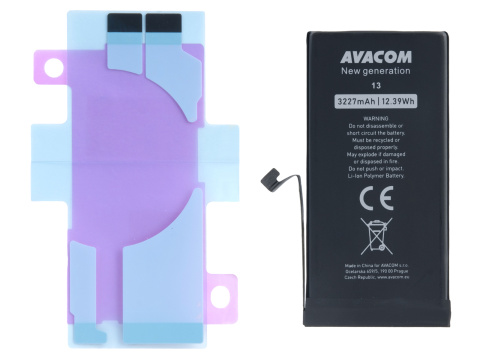 Baterie pro Apple iPhone 13 Li-Ion 3,84V 3227mAh (náhrada A2655)