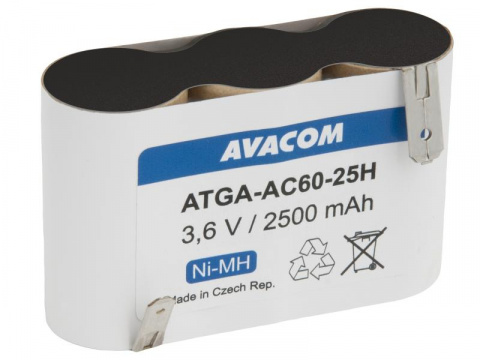 Baterie pro nůžky na plot Gardena typ ACCU 60 Ni-MH 3,6V 2500mAh