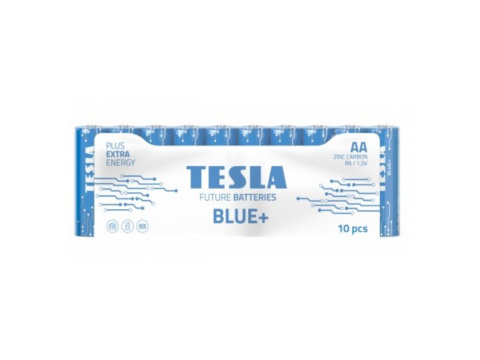 Baterie Tesla BLUE+ AA tužková baterie 10ks, (R06, shrink)