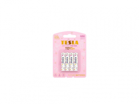 Baterie Tesla TOYS GIRL AAA tužková baterie 4ks, (blister)