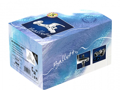 Baterie vanová 100mm chromovaná